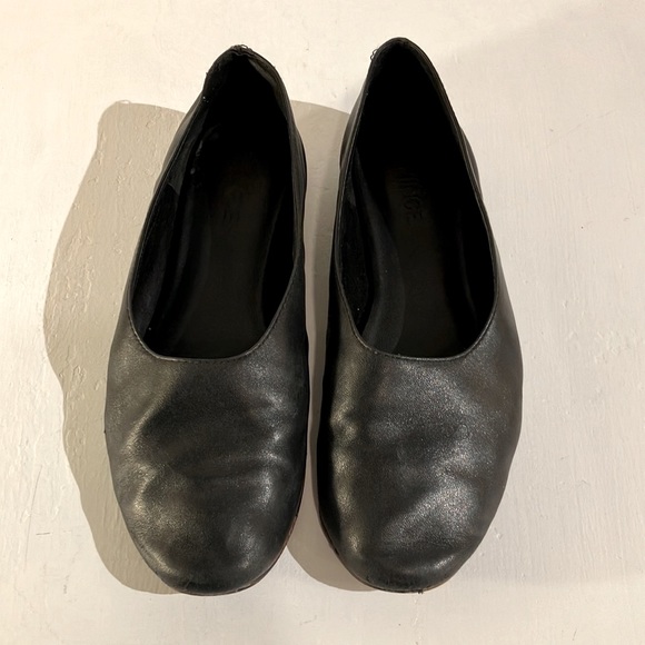 Vince 100% Leather Flats, size 6.5 - Picture 1 of 8